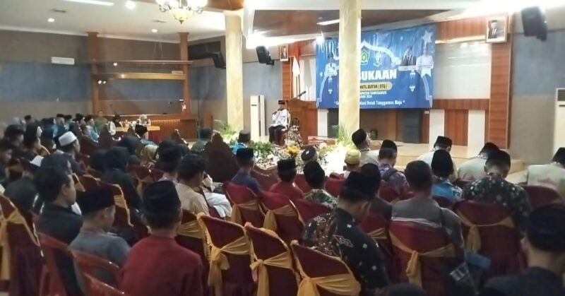 Pembukaan Seleksi Tilawatil Quran oleh Kemenag Tanggamus pada hari pertama, Selasa 9 Juli 2024. Foto : Herdi/Media Prioritastv.com.