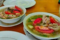 Sop Nibung, Menu Makan Spesial Jamuan Makan Siang Presiden Jokowi di Kota Agung, Tanggamus.
