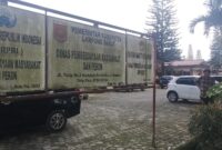 Plang Kantor Dinas PMD Lampung Barat.