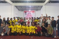 Deklarasi Bara Muda Tanggamus ke Bacabup Tanggamus, Dewi Handajani.