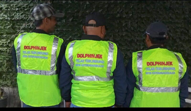 Jaket Ojol DolphinJek | Herdi/Media Prioritastv.com.