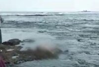 Kondisi korban saat pertama kali ditemukan warga, Sabtu 3 Agustus 2024, sore | Tangkapan Layar Video.
