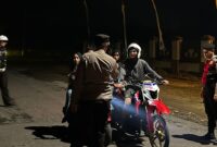 Pelaksanaan patroli dan hunting jajaran Polres Pringsewu, Lampung, Sabtu 3 Agustus 2024, malam | Dok. Polres Pringsewu.
