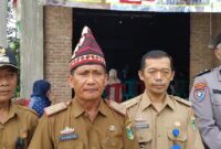 Kadis Pariwisata dan Kebudayaan Tanggamus, Suyanto saat memberikan keterangan usai kegiatan di Balai Pekon Sumbermulyo, Sumberejo, Tanggamus, Selasa 6 Agustus 2024 | Herdi/Media Prioritastv.com.