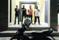 Satu tersangka yang telah diamankan Polsek Wonosobo.
