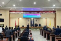 Rapat Paripurna DPRD Tangamus, Rabu 7 Agustus 2024 | Herdi/Media Prioritastv.com.