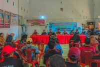 Musyawarah Desa terkait penyusunan Rencana Kerja Pemerintah Pekon (RKP) tahun anggaran 2025 di Pekon Karang Brak, Pematang Sawa, Tanggamus, Senin 5 Agustus 2024.