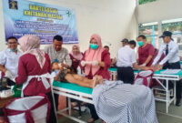 Khitanan massal di Lapas Kota Agung, Tanggamus, Kamis 8 Agustus 2024. | Agus/Media Prioritastv.com.
