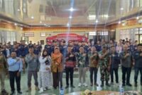 KPU Lampung Barat usai pleno di Aula Kagungan, Sabtu 10 Agustus 2024