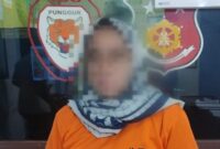 Tersangka MRA saat diamankan di Polsek Punggur, Lampung Tengah, Minggu 11 Agustus 2024 | Dok. Polres Lampung Tengah.