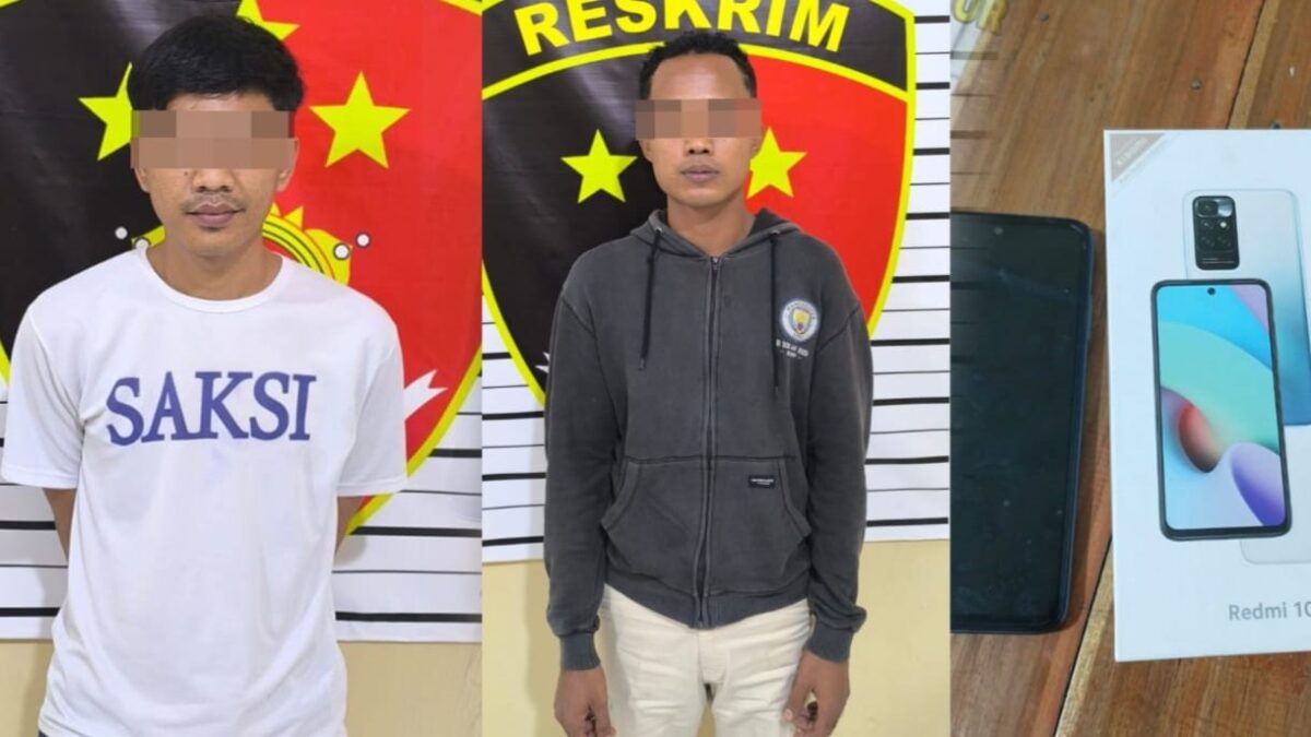 Kolase foto tersangka pencurian, penadahan dan barang bukti yang berhasil diamankan polisi | Dok. Polresta Bandar Lampung.