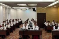 Pelaksanaan uji kompetensi seleksi terbuka JPTP 7 OPD Pemkab Tanggamus.