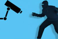 Ilustrasi pencurian terekam CCTV.