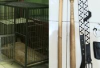 Kandang dan alat penyiksaan terhadap Fajar Maulana, Mahasiswa Lampung Utara.