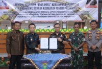 Peluncuran program Jaga Desa Pringsewu, Kamis 22 Agustus 2024.