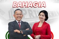 Pasangan Cakada Fauzi - Laras untuk Pringsewu Bahagia. 