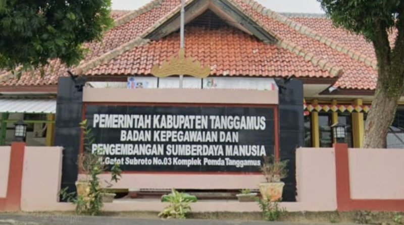 Kantor BPSDM Tanggamus.