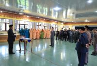 Pelantikan Pj Sekda Lampung Barat, Kamis 5 September 2024.