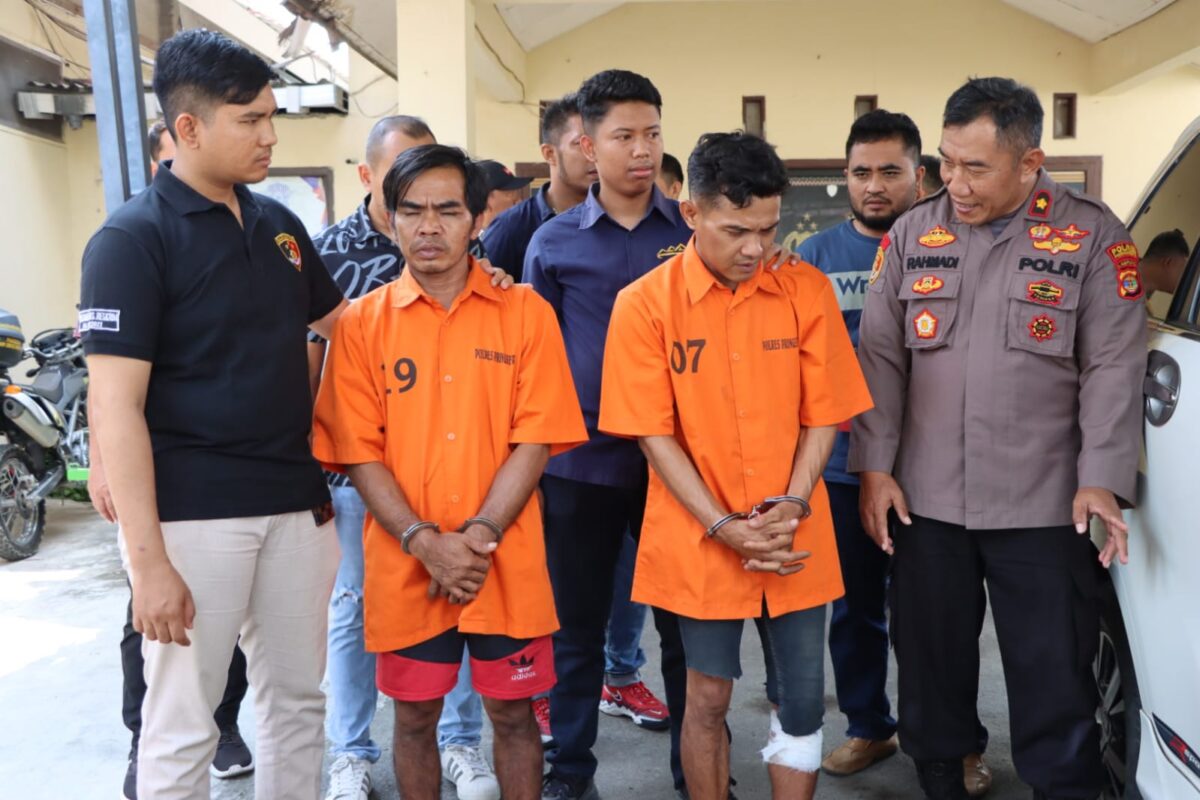 Rampok Apotek Pringsewu, Penangkapan Pelaku Pencurian Apotik Pringsewu, Tersangka Pencurian Apotik Pringsewu, Tekab 308 Polres Pringsewu