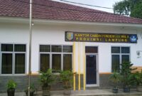 Kantor Cabang Pendidikan Wilayah II Lampung di Pringsewu.