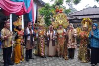 Pj Bupati Tanggamus saat menghadiri festival ulang tahun ke 10 Museum Kekhatuan Semaka, Sabtu 9 September 2024 | Herdi/Media Prioritastv.com.