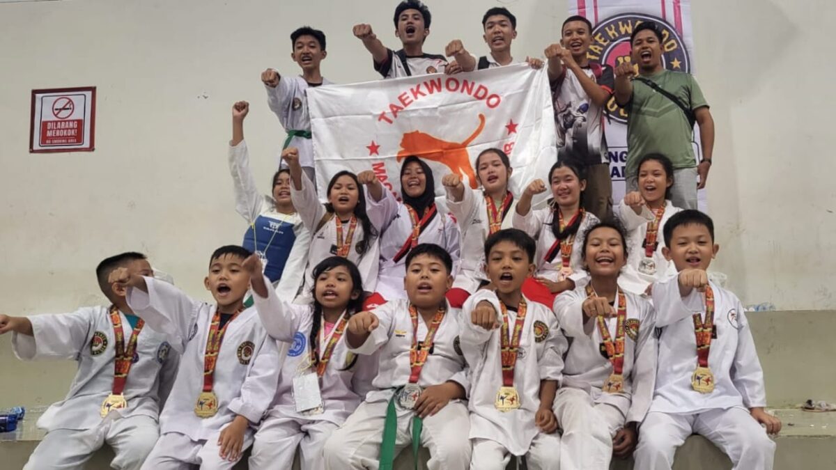 Atlit Cilik Taekwondo Club Macan Sewu.