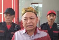 Dawam Raharjo saat berada di Kantor PDIP Lampung.