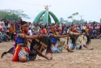 Pembukaan Festival Kuda Kepang di Polres Pringsewu, Kamis 12 September 2024.
