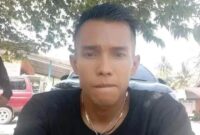 Tampang IS, tersangka  pembunuhan gadis penjual gorengan di Padang Pariaman.