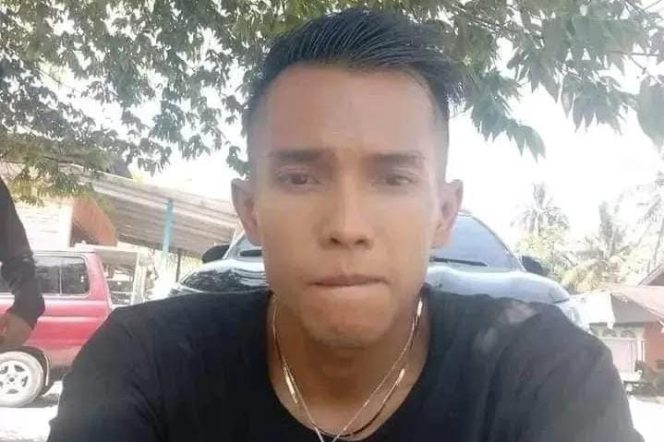 Tampang IS, tersangka  pembunuhan gadis penjual gorengan di Padang Pariaman.