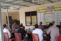 Musyawarah atas komplain warga terkait kebisingan Kafe Huked, Kota Agung, Tanggamus, Rabu 18 September 2024.