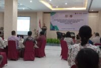 Sosialisasi pertanahan di Hotel Urban Azana Pringsewu, Senin 23 September 2024.
