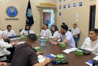 Rapat perencanaan balai rehabilitasi Narkoba di BNN Kabupaten Tanggamus, Rabu 25 September 2024.