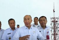 Ilustrasi Blankspot dan saat Pj Bupati Tanggamus Mulyadi Irsan saat memberikan keterangan usai luncurkan SIPADES 3.0 di GSG Islamic Center, Kota Agung, Rabu 25 September 2024 | Herdi/Media Prioritastv.com.