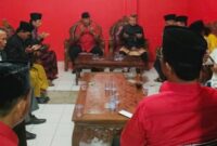 Doa bersama pasangan Dawam Raharjo - Ketut Erawan di PDIP Lampung Timur, Rabu 4 September 2024, malam.