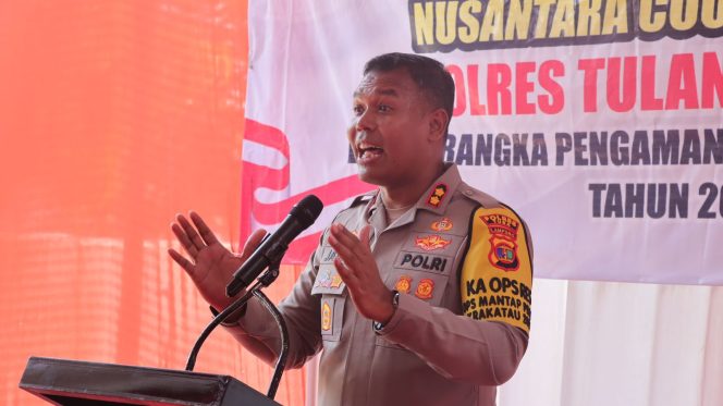 
 Polres Tulang Bawang Gelar Silaturahmi Kamtibmas NCS di Dua Lokasi Berbeda, AKBP James Paparkan Tujuannya