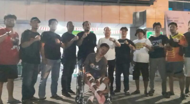 Muhammad Nasir (41), warga Gunung Pelindung, Lampung Timur setelah ditangkap Polres Metro, Sabtu 7 September 2024.
