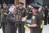 Sertijab Kajari Tanggamus di Kejati Lampung, Senin 9 September 2024.