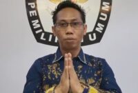 Ketua KPU Lampung Timur, Wasiyat Jarwo Asmoro.