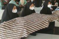 Lomba pemulasaraan jenazah di Purwakarta, Jawa Barat, Jumat 25 Oktober 2024.