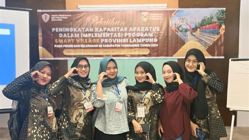 Peserta Pelatihan Smart Village Kecamatan Bandar Negeri Semuong Tanggamus | Dok. Sistem Informasi Pemerintahan Desa Kelurahan Pekon Banding, Kecamatan Bandar Negeri Semong Kabupaten Tanggamus.