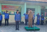 Kepala Pekon Talang Padang Farizal Saleh Pimpin Upacara Hari Kesaktian Pancasila di SD N 1 Talang Padang