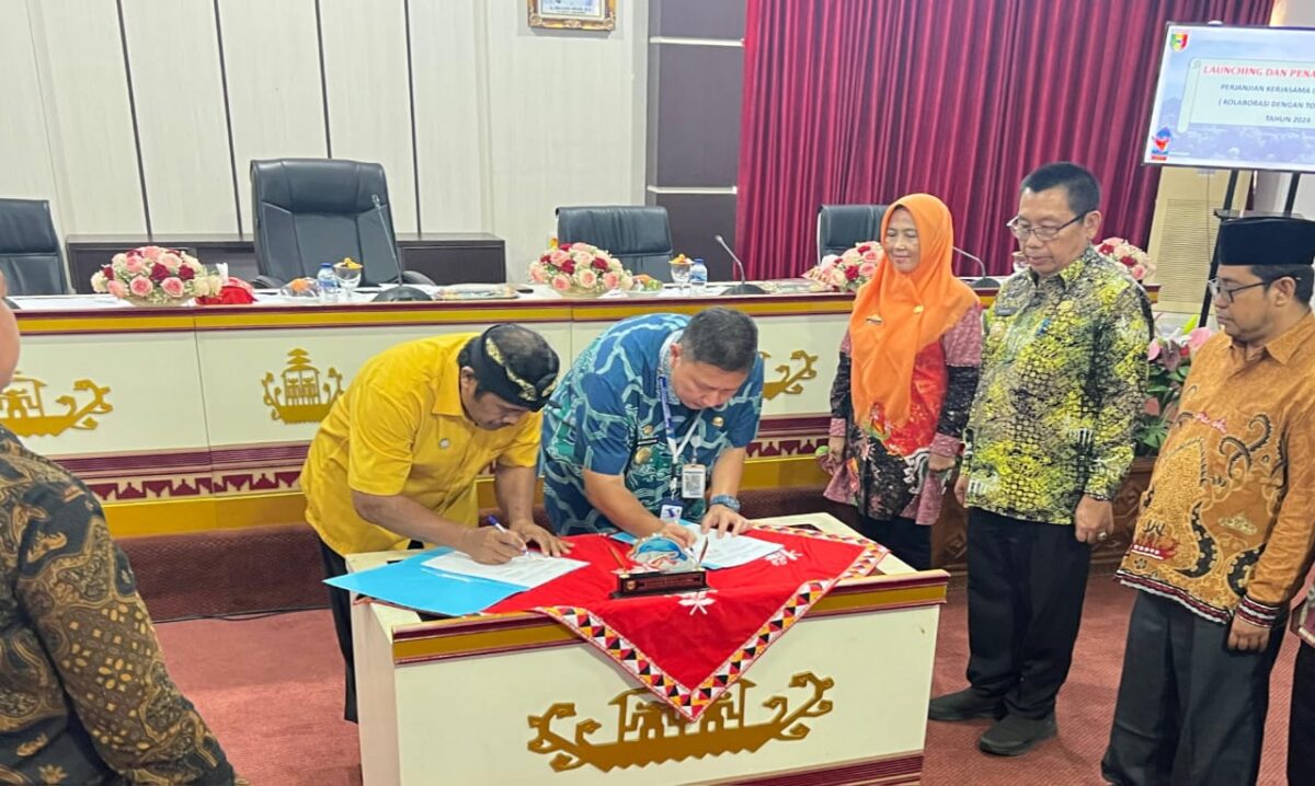 Penandatangan Inovasi Kotag Tanggamus, Rabu 2 Oktober 2024.