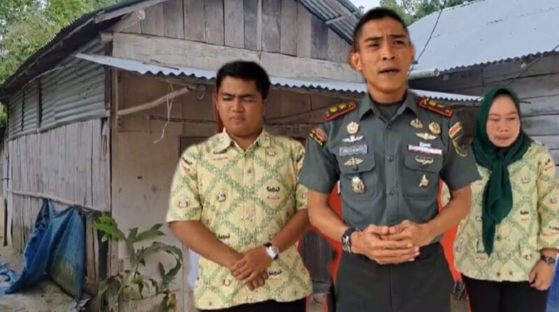 Dandim 0424 Lampung Barat Letkol Inf Rinto Wijaya saat memberikan keterangan, Rabu Oktober 2024 | Kamto Winendra/Media Prioritastv.com.