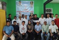 Foto bersama usai pengukuhan 20 DPC Gibran Center se Tanggamus, Rabu 2 Oktober 2024 | Herdi/Media Prioritastv.com.