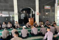 Maulid Nabi Muhammad SAW di Polres Tanggamus, Kamis 3 Oktober 2024.