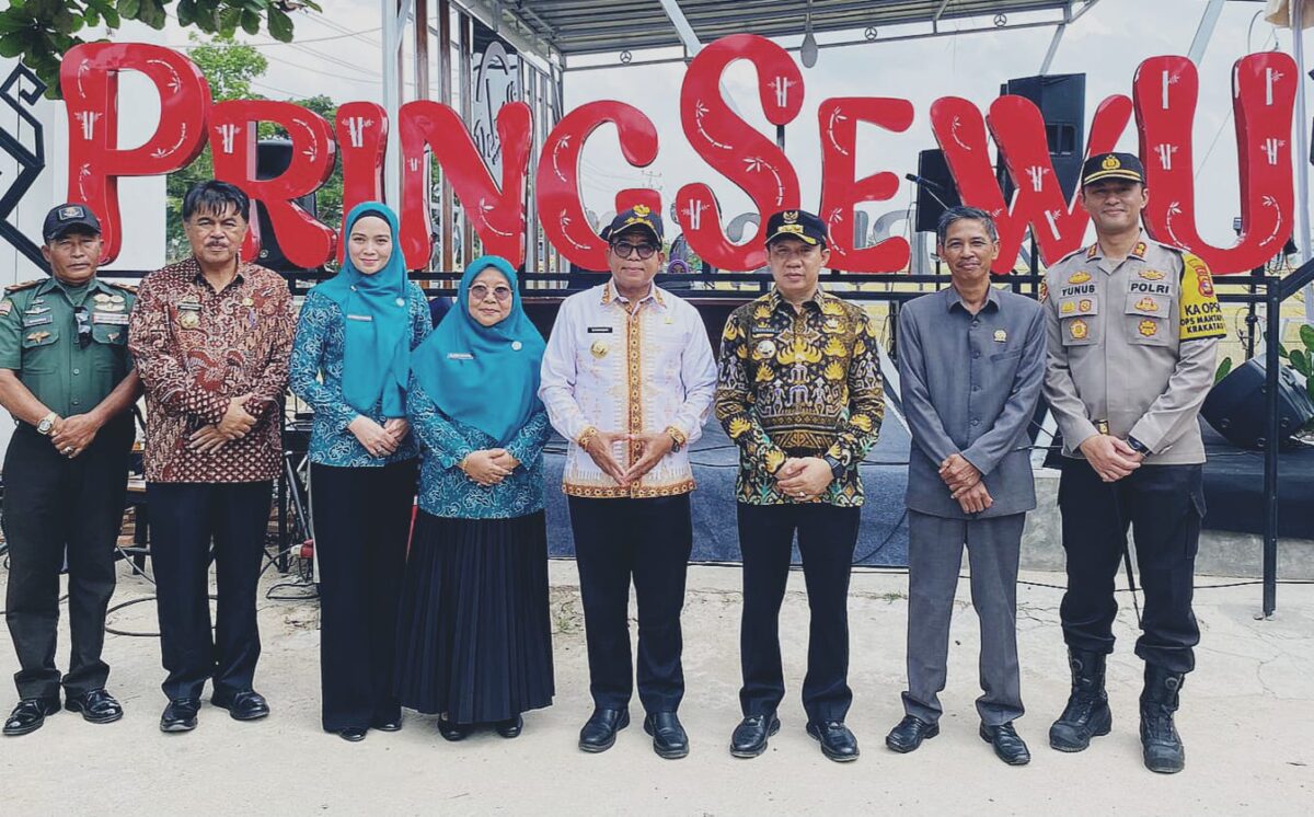 Pj Gubernur Lampung Samsudin setelah meninjau Dekrafe Pringsewu, Kamis 3 Oktober 2024.