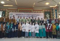 Foto bersama peraih juara Olimpiade Bahasa Arab Tingkat Provinsi Lampung, Sabtu 5 Oktober 2024 | Dok. MTs Negeri 1 Tanggamus.