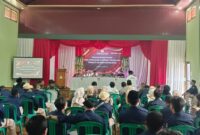 Penyuluhan KPU Purwakarta di Aula Desa Cikeris Kecamatan Bojong, Purwakarta, Jawa Barat, Rabu 16 Oktober 2024