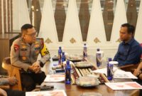 Perkuat Koordinasi Keamanan Tol Bakter, PT HKA Silaturahmi ke Polda Lampung